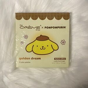 The Crème Shop x Pompompurin Golden Dream Eyeshadow Palette